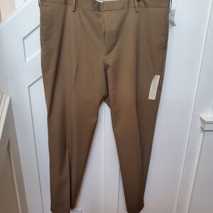 Dockers Big & Tall Best Pressed Tan Wrinkle Fee Pants 44x32